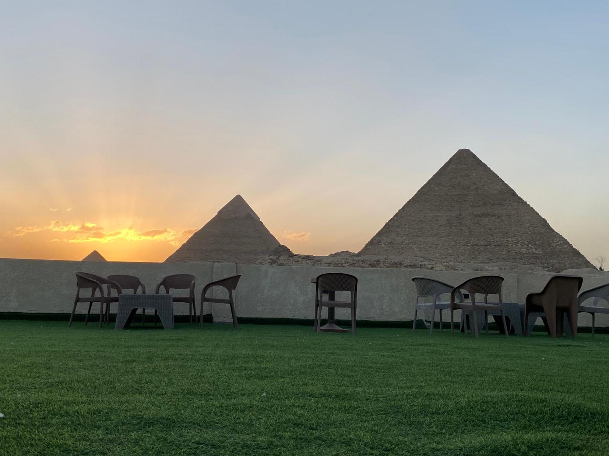 Isis Pyramids View Inn Kafrat al Jabal Exterior photo