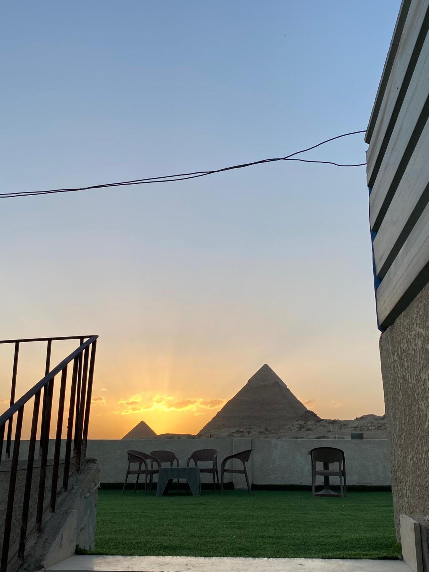 Isis Pyramids View Inn Kafrat al Jabal Exterior photo