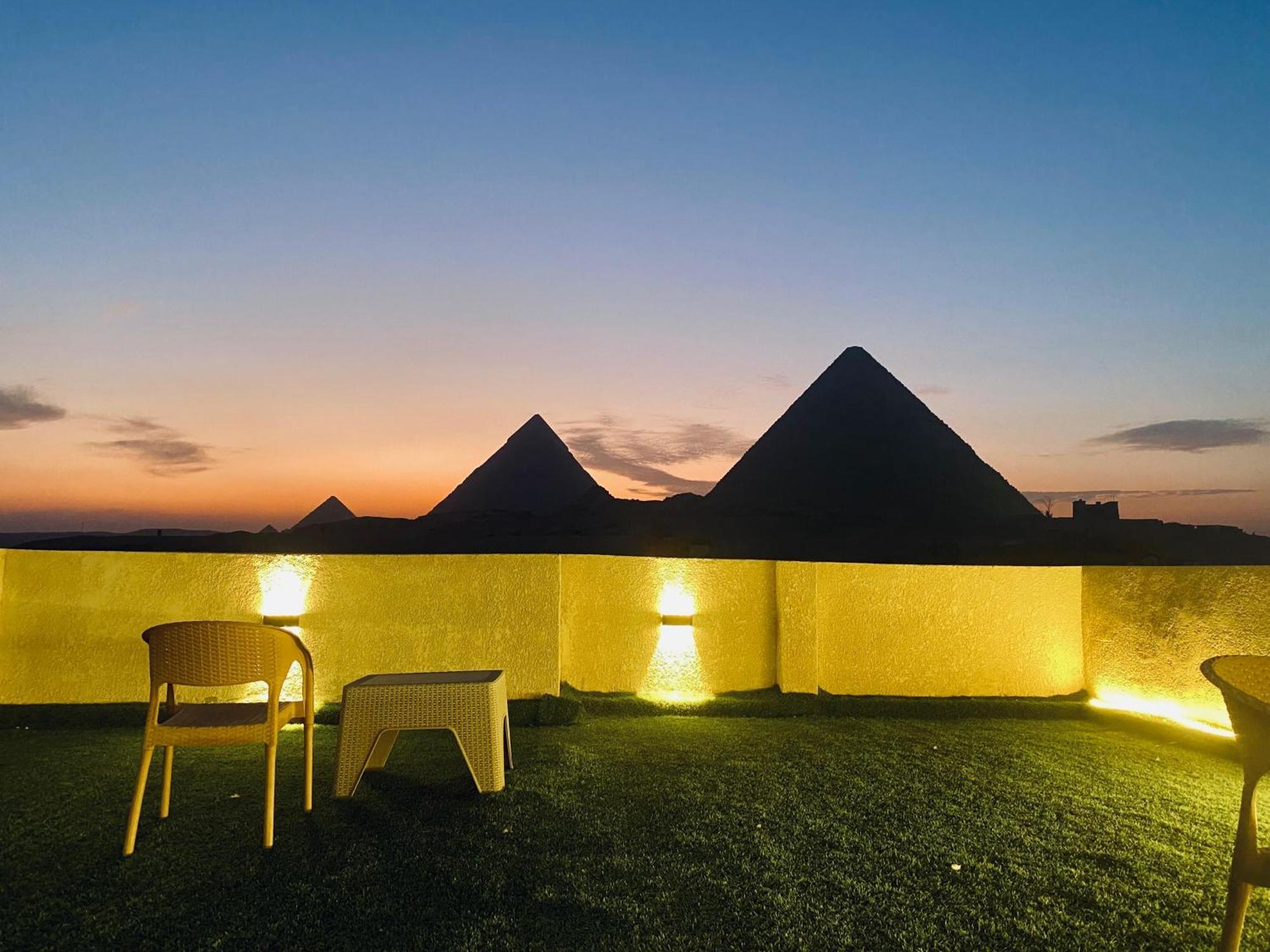 Isis Pyramids View Inn Kafrat al Jabal Exterior photo